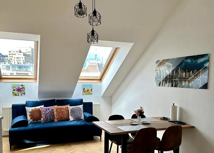 Apartment Klimatisiertes Dachgeschoss In Zentrum Wiens